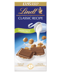 Lindt Classic Recipe Milk Hazelnut Chocolate Bar 100g £1.95 PMP - 8 x 100g Bars