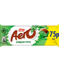 Aero Bubbly Peppermint Chocolate Bar 36g PMP 75p - 24 x 36g Bars