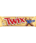 Twix Xtra Milk Chocolate Biscuit Twin Bars 75g - 24 x 75g Bars