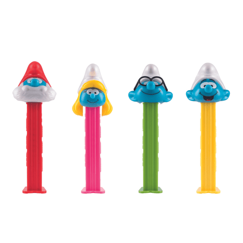 Pez The Smurfs 1+2 Impulse Packs 17g - 12 x 17g Packs