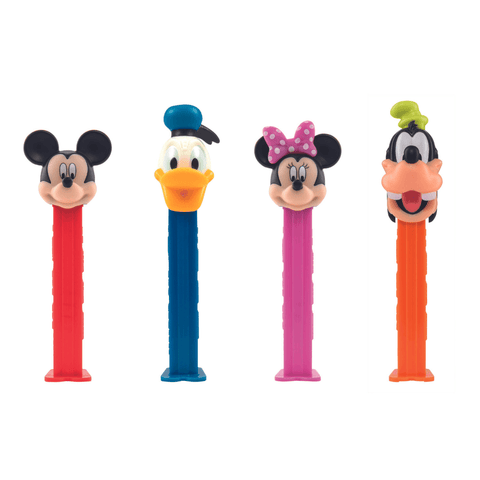 Pez Mickey & Friends 1+2 Impulse Packs 17g - 12 x 17g Packs