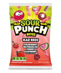 Sour Punch Bites Rad Reds Bag 142g - 10 x 142g Bags