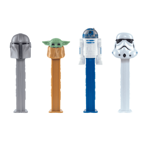 Pez Star Wars Mandalorian 1+2 Impulse Packs 17g - 12 x 17g Packs