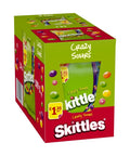 Skittles Vegan Chewy Crazy Sour Sweets Fruit Flavoured Treat Bag £1.35 PMP 109g - 14 x 109g Bags