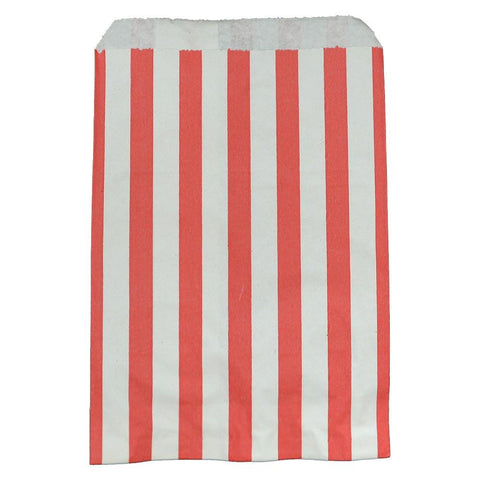 Accessories Red & White Candy Striped Paper Bags - 1000 Bags