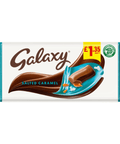 Galaxy Salted Caramel & Milk Chocolate Block Bar £1.35 PMP 135g - 24 x 135g Bars