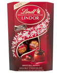 Lindt Lindor Double Chocolate Truffles Box 200g