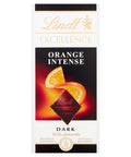 Lindt Excellence Dark Orange Chocolate Bar 100g - 20 x 100g Bars