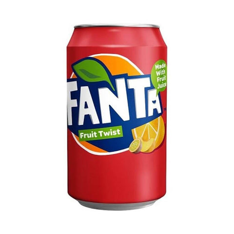 Fanta Fruit Twist Cans 330ml - 24 x 330ml Cans