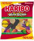 Haribo Wine Gums Bag 154g £1.25 PMP + 10% Extra Free - 12 x 154g Bags