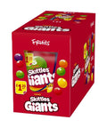 Skittles Giants Vegan Chewy Sweets Fruit Flavoured Treat Bag £1.35 PMP 116g - 14 x 116g Bags