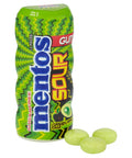 Mentos Sour Gum Apple Flavour 30g - 10 x 30g Packs