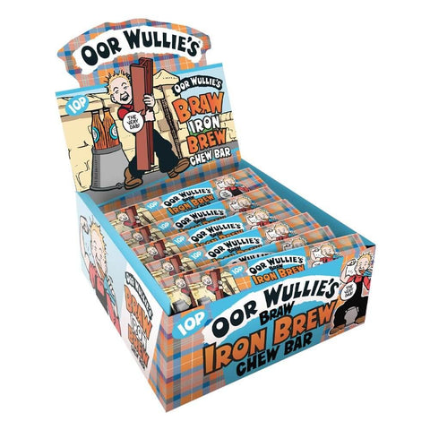 Oor Wullie's Iron Brew Chew Bar 11g 10p PMP - 72 x 11g Bars