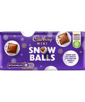 Cadbury Dairy Milk Mini Snowballs Bar 110g - 20 x 110g Bars