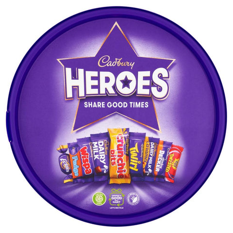 Cadbury Heroes Chocolate Tub 550g