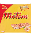 Mr Tom Peanuts in Caramel 3 Pack 120g - 12 x (3 x 40g Bars)