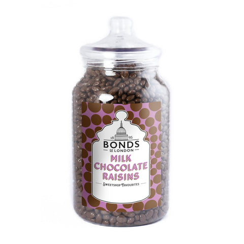 Bonds Chocolate Raisins Jar 2.1kg