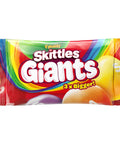 Skittles Giants Vegan Chewy Sweets Fruit Flavoured Bag 45g - 36 x 45g Bags