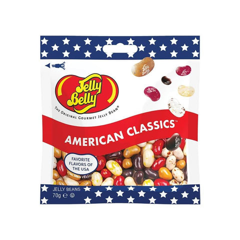 Jelly Belly American Classics Jelly Beans Bag 70g - 12 x 70g Bags