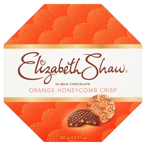 Elizabeth Shaw 26 Milk Chocolate Orange Honeycomb Crisp 162g