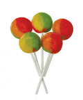 Dobsons Wrapped Tropical Fruit Mega Lollies CDU - 24 x 19g Lollipops