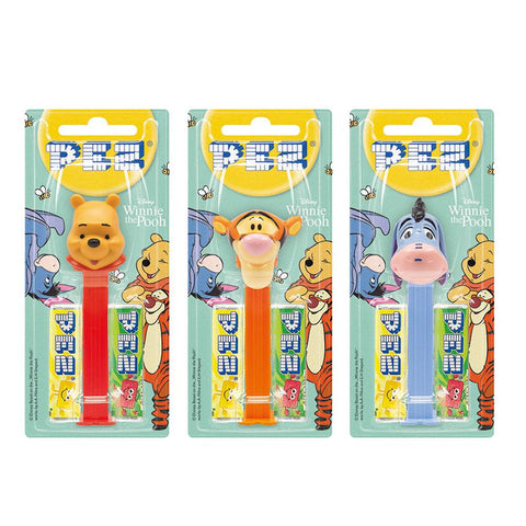 Pez Winnie The Pooh 1+2 Impulse Packs 17g - 12 x 17g Packs