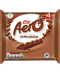 Aero Bubbly Milk Chocolate Bar Multipack 27g 4 Pack - 14 x 108g Multipack