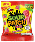 Sour Patch Kids Strawberry Flavour Sweets Bag 130g £1.50 PMP - 10 x 104.4g Bags