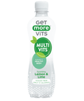 Get More Vits Multivits Sugar Free Sparkling Lemon & Lime Drink Bottle 500ml - 12 x 500ml Bottles