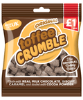 Sweet Dreams Toffee Crumble Choc Nibbles Bag 135g £1 PMP - 12 x 135g Bags