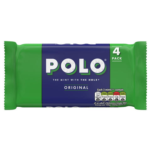 Polo Original Mint Tube Multipack 4 Pack 34g - 36 x (4 x 34g)