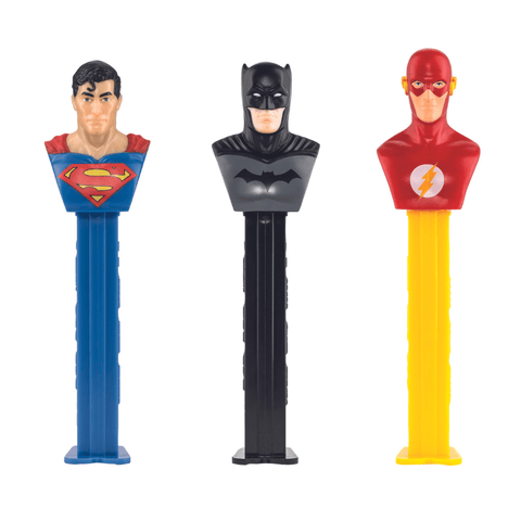 Pez DC Heroes 1+2 Impulse Packs 17g - 12 x 17g Packs