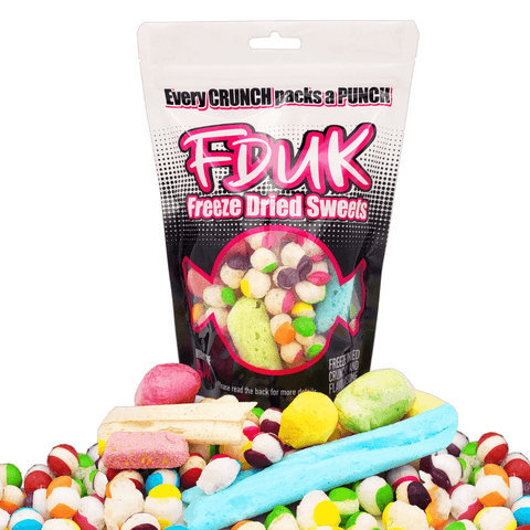 FDUK Freeze Dried Sour Pouch 100g - 12 x 100g Pouches