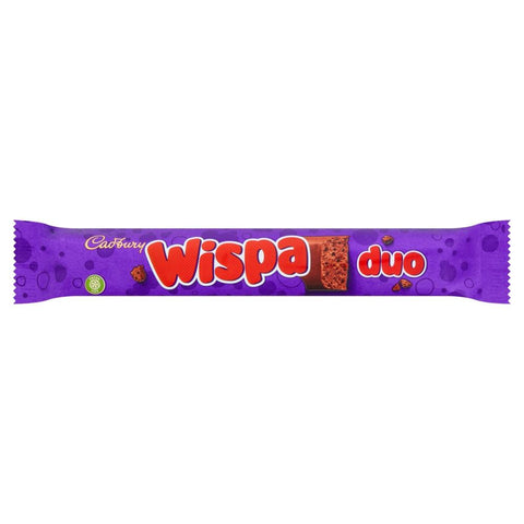 Cadbury Wispa Duo Chocolate Bar 47g - 32 x 47g Bars