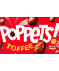 Poppets Chewy Toffee 40g - 36 x 40g Boxes