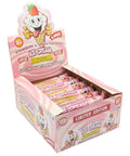 Zed Candy Strawberry & Vanilla Ice Cream Jawbreaker 6 Pack 49.5g 50p PMP - 24 x 49.5g Packs