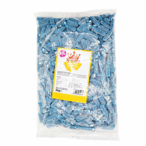 Kingsway Fizzy Blue Raspberry Bites Bag 2kg