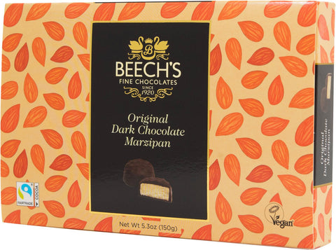 Beech's Original Dark Chocolate Marzipan Box 150g - 6 x 150g Boxes