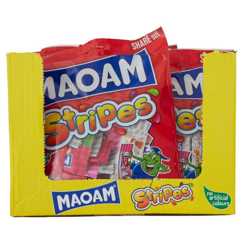 Maoam Stripes Bag 140g - 14 x 140g Bags