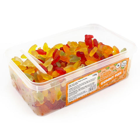 Crazy Candy Factory Gummy Fish 1p Tub 1.02kg