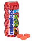 Mentos Sour Gum Strawberry Flavour 30g - 10 x 30g Packs