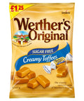 Werther's Original Sugar Free Creamy Toffees Bag 65g £1.25 PMP - 12 x 65g Bags