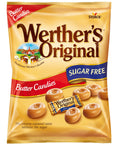 Werther's Original Sugar Free Butter Candies Share Bags - 18 x 80g Bags