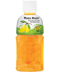 Mogu Mogu Mango Flavoured Drink with Nata de Coco Bottle 320ml - 6 x 320ml Bottles