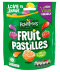 Rowntree's Fruit Pastilles Sweets Sharing Bag 143g - 10 x 143g Bags