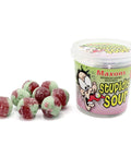 Maxon's Stupidly Sour Watermelon Sweets Tub 75g - 12 x 75g Tubs