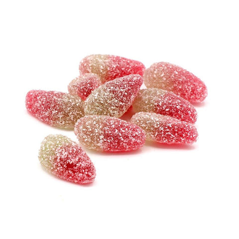 Candy Realms Fizzy Strawberries 1p Tub 1.02kg