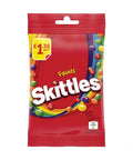 Skittles Vegan Chewy Sweets Fruit Flavoured Treat Bag £1.35 PMP 109g - 14 x 109g Bags