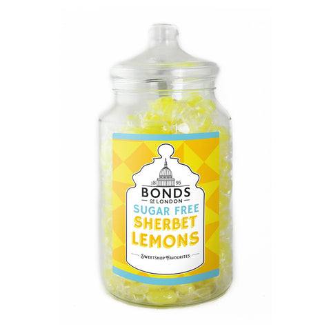 Bonds Sugar Free Sherbet Lemons Jar 2kg