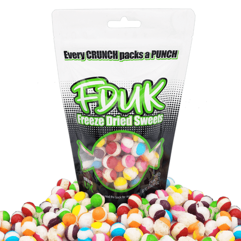 FDUK Freeze Dried Rainbow Pouch 100g - 12 x 100g Pouches